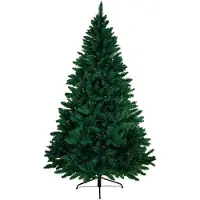 Unyqoos Realistische kunstkerstboom met eenvoudig vouwsysteem en decoratieset
