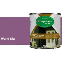 Koopmans Verf Koopmans Perkoleum Hoogglans Dekkend – Warm Lila – 750 ml – Dekkende Beits Buiten – Schutting, Gevel & Tuinhout