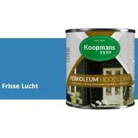 Koopmans Verf Koopmans Perkoleum Hoogglans Dekkend – Frisse Lucht – 750 ml – Dekkende Beits Buiten – Schutting, Gevel & Tuinhout