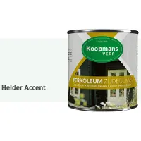 Koopmans Verf Koopmans Perkoleum Zijdeglans Dekkend – Houtverf Buiten – Dekkende Beits voor Schutting & Gevel – Elastisch & Weerbestendig – 2,5 l – Helder Accent