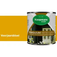 Koopmans Verf Koopmans Perkoleum Hoogglans Dekkend – Voorjaarsbloei – 2,5 l – Dekkende Beits Buiten – Schutting, Gevel & Tuinhout