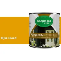 Koopmans Verf Koopmans Perkoleum Hoogglans Dekkend – Rijke Gloed – 750 ml – Dekkende Beits Buiten – Schutting, Gevel & Tuinhout
