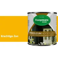 Koopmans Verf Koopmans Perkoleum Hoogglans Dekkend – Krachtige Zon – 750 ml – Dekkende Beits Buiten – Schutting, Gevel & Tuinhout