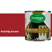 Koopmans Verf Koopmans Perkoleum Hoogglans Dekkend – Krachtig Accent – 2,5 l – Dekkende Beits Buiten – Schutting, Gevel & Tuinhout