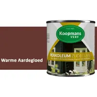 Koopmans Verf Koopmans Perkoleum Zijdeglans Dekkend – Houtverf Buiten – Dekkende Beits voor Schutting & Gevel – Elastisch & Weerbestendig – 750 ml – Warme Aardegloed