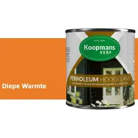 Koopmans Verf Koopmans Perkoleum Hoogglans Dekkend – Diepe Warmte – 750 ml – Dekkende Beits Buiten – Schutting, Gevel & Tuinhout