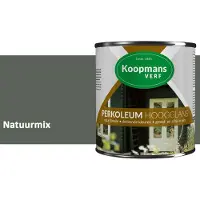 Koopmans Verf Koopmans Perkoleum Hoogglans Dekkend – Natuurmix – 2,5 l – Dekkende Beits Buiten – Schutting, Gevel & Tuinhout