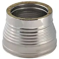 Briconess Vergrote, dubbelwandige buis met een diameter van 100/150 - 80/130 mm