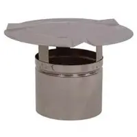 Briconess Fumaioli (uitlaatmondstukken) van roestvrij staal - diameter 14 cm