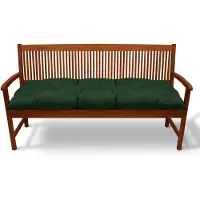Beautissu Bankkussen Flair BK – Zitkussen Tuinkussen 150x50x8 cm groen - kussen voor tuinbank