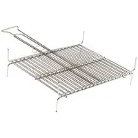 Briconess Dubbele rooster met verticale staven en horizontale versteviging - 30x45 cm
