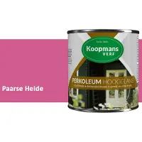 Koopmans Verf Koopmans Perkoleum Hoogglans Dekkend – Paarse Heide – 750 ml – Dekkende Beits Buiten – Schutting, Gevel & Tuinhout