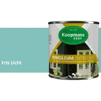 Koopmans Verf Koopmans Perkoleum Zijdeglans Dekkend – Houtverf Buiten – Dekkende Beits voor Schutting & Gevel – Elastisch & Weerbestendig – 2,5 l – Fris Licht