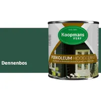 Koopmans Verf Koopmans Perkoleum Hoogglans Dekkend – Dennenbos – 750 ml – Dekkende Beits Buiten – Schutting, Gevel & Tuinhout