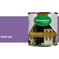 Koopmans Verf Koopmans Perkoleum Hoogglans Dekkend – Koel Lila – 2,5 l – Dekkende Beits Buiten – Schutting, Gevel & Tuinhout