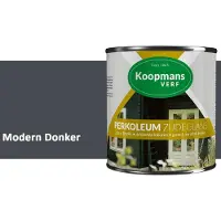 Koopmans Verf Koopmans Perkoleum Zijdeglans Dekkend – Houtverf Buiten – Dekkende Beits voor Schutting & Gevel – Elastisch & Weerbestendig – 2,5 l – Modern Donker