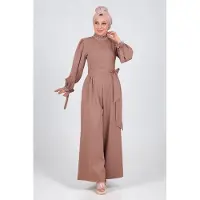 Turkishsouq Parel Detailed Jumpsuit-jurk Nerts