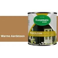 Koopmans Verf Koopmans Perkoleum Zijdeglans Dekkend – Houtverf Buiten – Dekkende Beits voor Schutting & Gevel – Elastisch & Weerbestendig – 750 ml – Warme Aardetoon