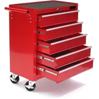 Cardinale Gereedschapswagen met 5 lades, afmetingen 69x33x77,2 cm (hoogte)