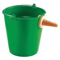 Briconess Groene emmer met drinkbak voor kalveren - 12 liter