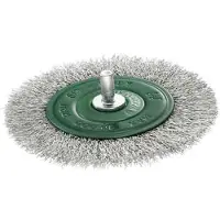 SIT Möbel Ronde borstel van roestvrij staal met 'sit'-steel, diameter 80 mm