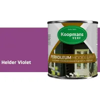 Koopmans Verf Koopmans Perkoleum Hoogglans Dekkend – Helder Violet – 750 ml – Dekkende Beits Buiten – Schutting, Gevel & Tuinhout