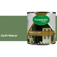 Koopmans Verf Koopmans Perkoleum Hoogglans Dekkend – Zacht Natuur – 2,5 l – Dekkende Beits Buiten – Schutting, Gevel & Tuinhout