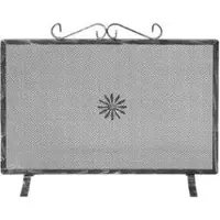Briconess Rechthoekige schildplaat met decoratie voor de open haard - afmetingen: 70 x 50 cm (hoogte).