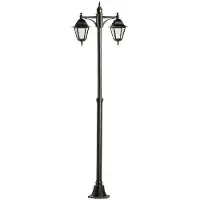 Cardinale Lamp "Eolo", zwart, 2 lichtpunten