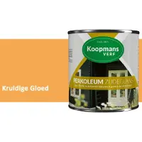 Koopmans Verf Koopmans Perkoleum Zijdeglans Dekkend – Houtverf Buiten – Dekkende Beits voor Schutting & Gevel – Elastisch & Weerbestendig – 750 ml – Kruidige Gloed