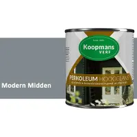 Koopmans Verf Koopmans Perkoleum Hoogglans Dekkend – Modern Midden – 2,5 l – Dekkende Beits Buiten – Schutting, Gevel & Tuinhout