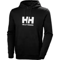 Helly Hansen Hoodie Men Logo Black Black-XXL