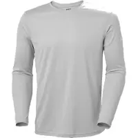 Helly Hansen - Tech Crew L/S 2.0 - Synthetisch ondergoed XL, grijs