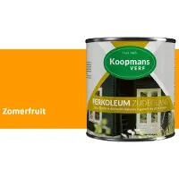 Koopmans Verf Koopmans Perkoleum Zijdeglans Dekkend – Houtverf Buiten – Dekkende Beits voor Schutting & Gevel – Elastisch & Weerbestendig – 750 ml – Zomerfruit
