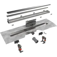 Easy drain Compact Taf 190Cm Ws 50Mm Enkel, Zero / Tegel