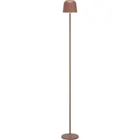 Eglo Mannera-L Staande lamp Binnen en Buiten - Oplaadbaar (tot 47 uur licht) - 140 cm - Roestbruin/Wit - Draadloos - Dimbaar