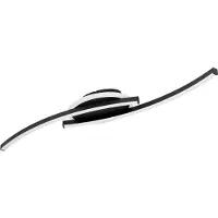 Eglo Plafondlamp Lungolago Led Zwart Rond