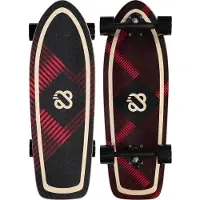 Nijdam Cruiser Longboard Kick Tail 32" - Wicker Weaver