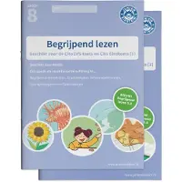 Junior Einstein BV Begrijpend lezen Oefenboeken Set groep 8 M8/E8 Delen 1 en 2 (Paperback)