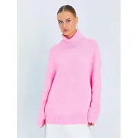 MixRay Losse Pas Turtleneck Gebreide Trui
