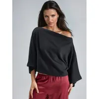 Busem Losse Fit Gebreide Blouse