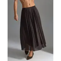 Busem Mid Waist Tulle Maxi Rok