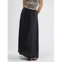 Busem Hoge Taille A-Lijn Maxi Rok
