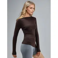 Busem Boothals Katoenen Blouse