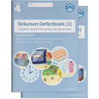Junior Einstein BV Rekenen Oefenboek Set deel 1 en 2 groep 4