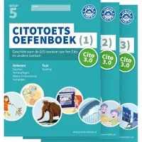 Junior Einstein BV Citotoets Oefenboeken deel 1, 2 en 3 groep 5 (Paperback)