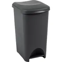 Addis Pedaalemmer - prullenbak - afvalbak - 40 liter – Voetpedaal - Antraciet