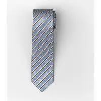 Olymp Stropdas blauw, Gestreept