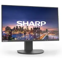 Sharp 60006212 DD-EA241F Black 24" LCD monitor FHD(1920x1080) DP HDMI DVI VGA 150 mm height adjustable