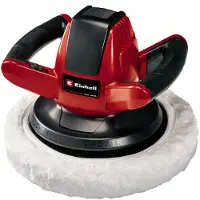 Einhell Accu Polijstmachine CE-CB 18/254 Li Solo - Power X-Change - 18 V/Li-Ion - 2.500 t/min - Ø254 mm - Incl. 2x Polijstdoek (1x textiel, 1x synthetisch) - Excl. accu en lader